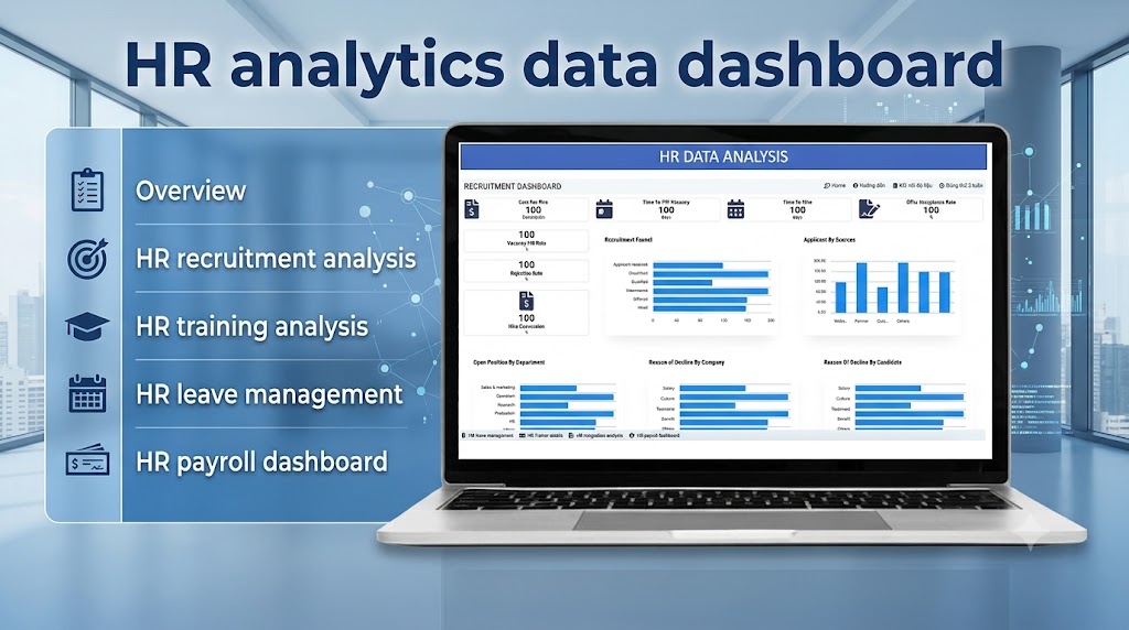 HR analytics dashboard
